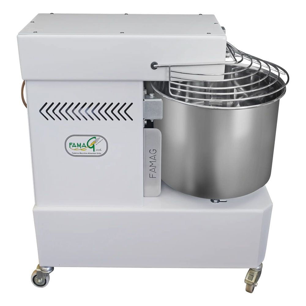 Famag IM30 Single Speed Spiral Dough Mixer - control detail