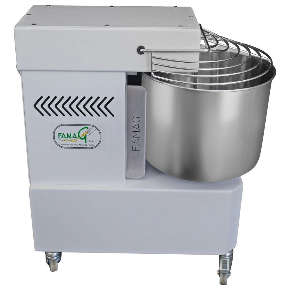 Famag IM20 Single Speed Spiral Dough Mixer - control detail