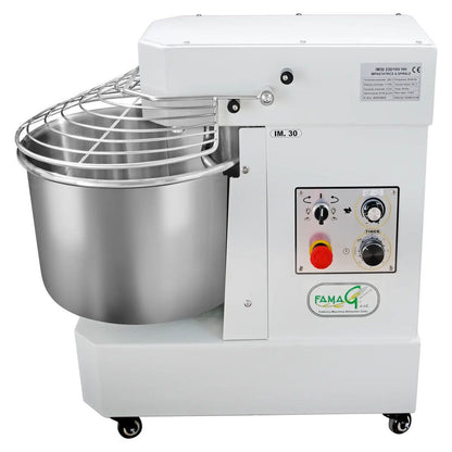 Famag IM30 10-Speed High Hydration Spiral Dough Mixer - side view