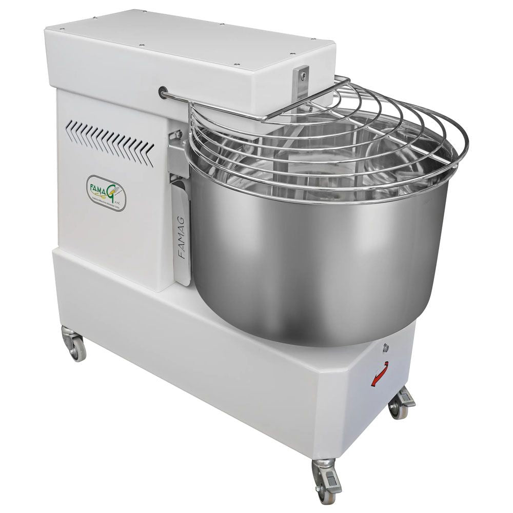 Famag IM50 Single Speed Spiral Dough Mixer - control detail