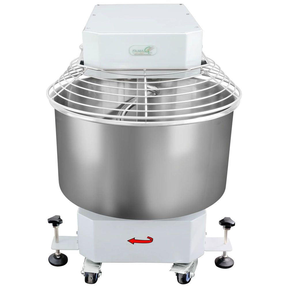 Famag IM60 10-Speed High Hydration Spiral Dough Mixer - detail
