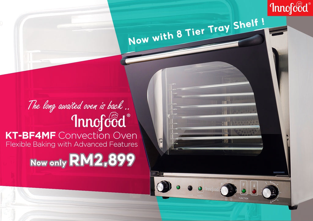 Innofood KT-BF4MF 8-tier tray shelf upgrade