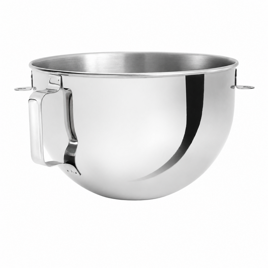 KitchenAid Stand Mixer Attachment, 5.5 Quart Polished Stainless Steel Bowl for Bowl-Lift Stand Mixer