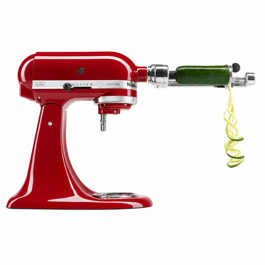 KitchenAid Stand Mixer Attachment, 5 Blade Spiralizer with Peel, Core and Slice