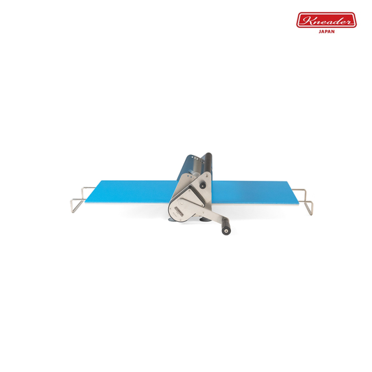 Kneader Dough Sheeter RS101 — white background and Kneader logo
