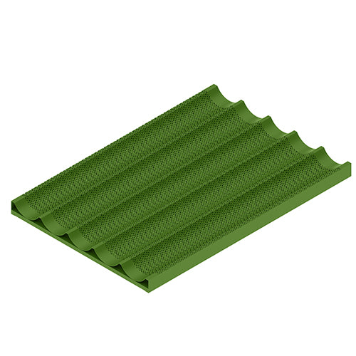 EKA KTF9PT 5 lane Teflon coated perforated corrugated tray