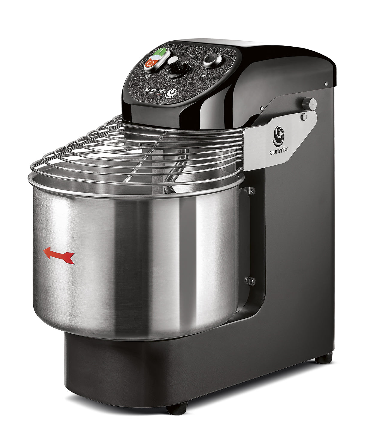 Sunmix EASY15 spiral dough mixer in Nero Profondo