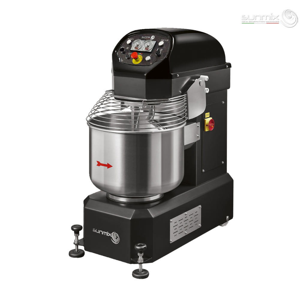 Sunmix SUN120 CL spiral dough mixer in Nero Profondo