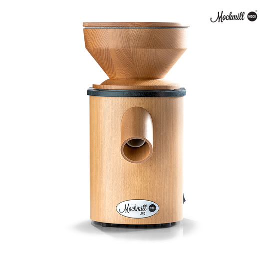 Mockmill Lino 100 Stone Grain Mill natural shadow cover