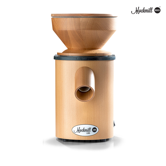 Mockmill Lino 200 Stone Grain Mill natural shadow cover