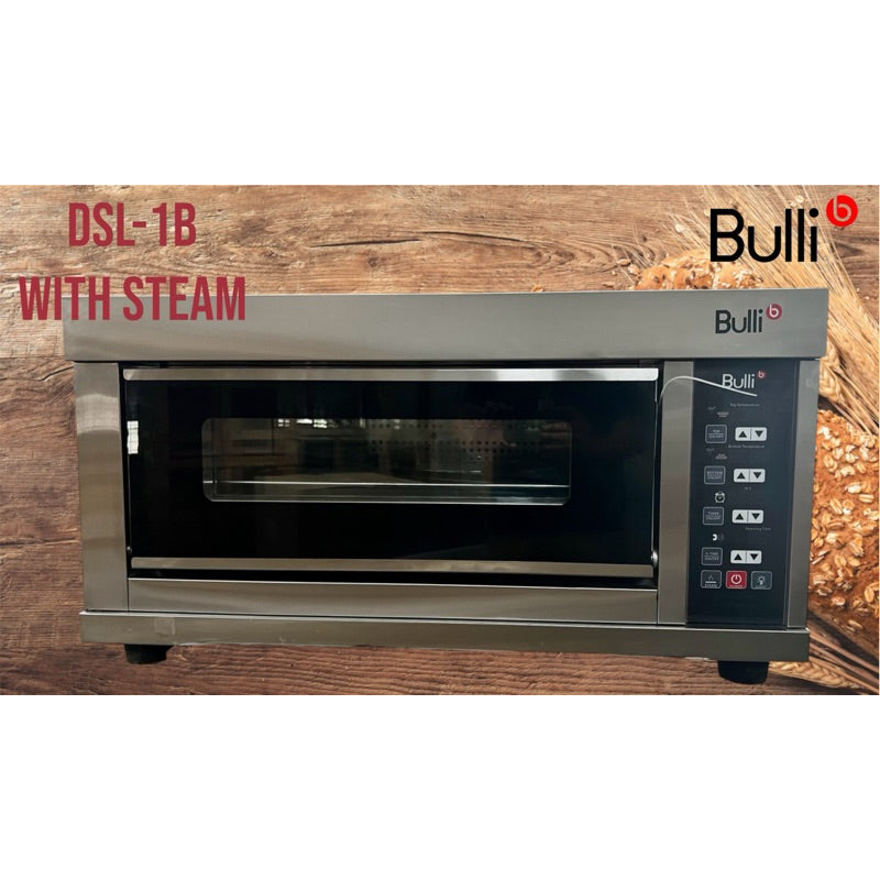 Bulli Electric Deck Oven DSL-1B with steam injection