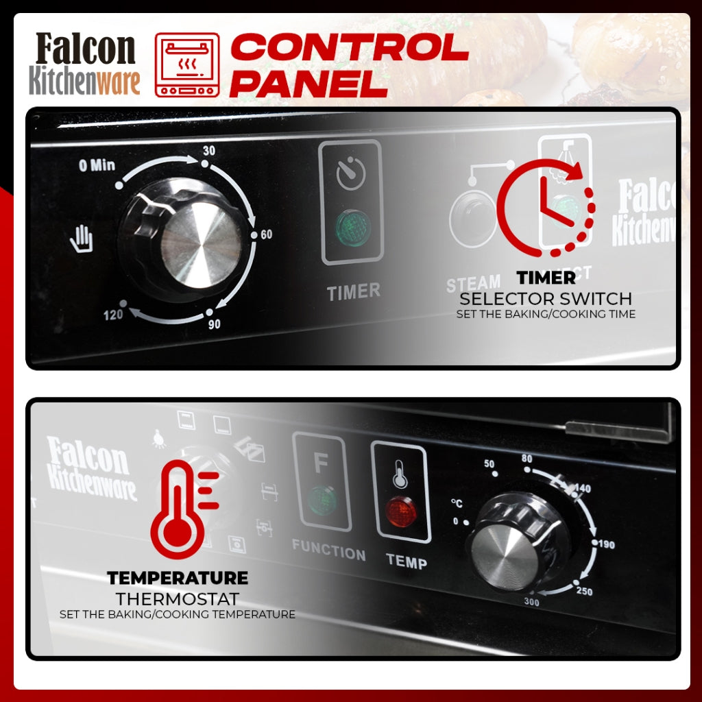 Timer and temperature controls