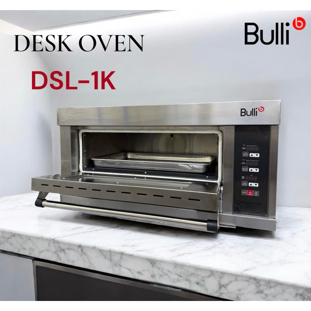 Bulli Electric Deck Oven DSL-1K (600x400mm) Single Phase