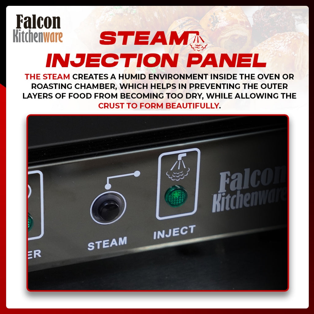 Steam injection panel