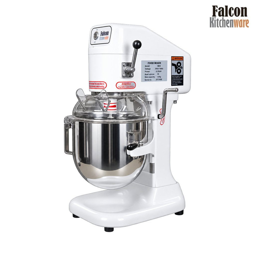 Falcon Kitchenware Heavy Duty Table Top Mixer FK-BH8 (8L) on a white background