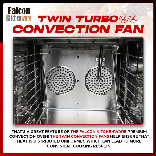 Twin turbo convection fans