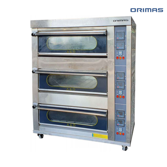 Orimas Gas Deck Oven GR-6M (3 Deck) cover