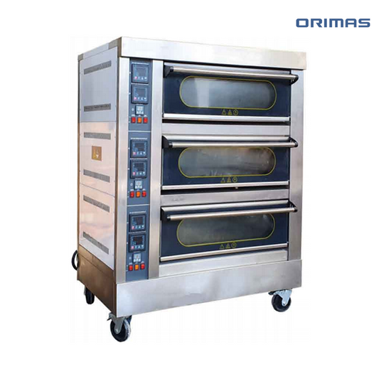 Orimas Electric Deck Oven GU-6M (3 Deck) cover