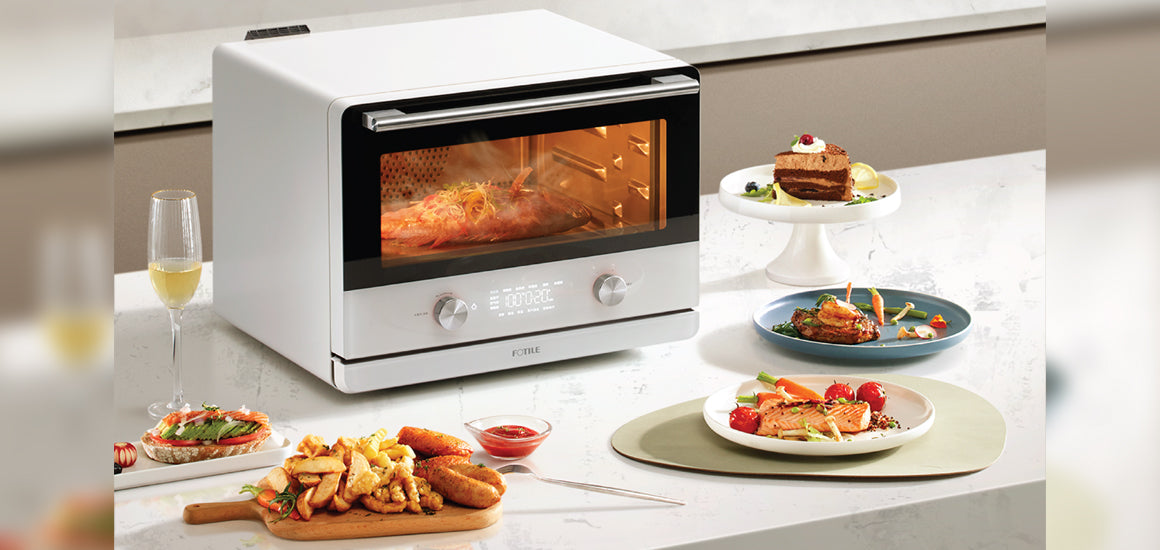 Fotile HYZK26-E1 with dishes