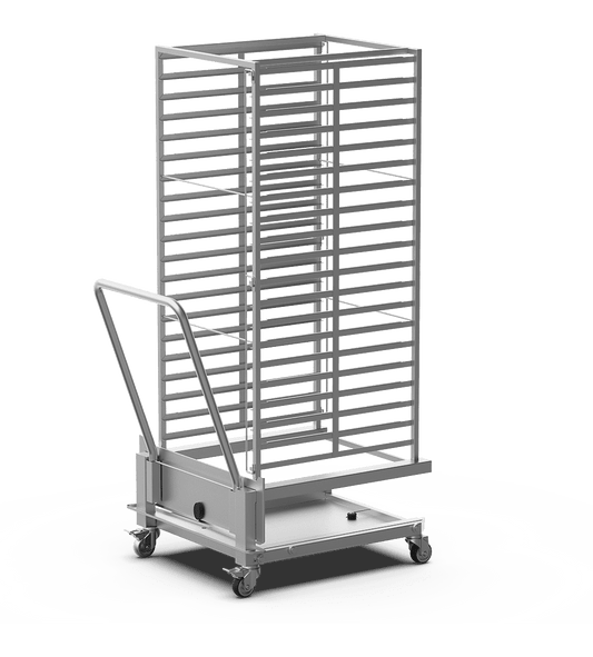 Unox Tray-holding trolley made of AISI 304 steel. XCV4001.