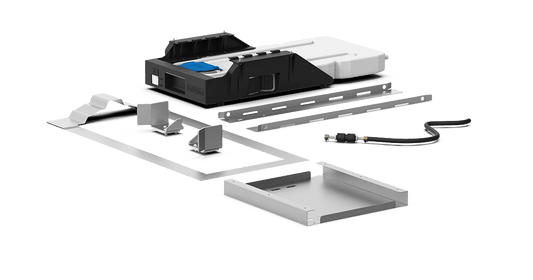 Unox It allows the secure coupling of the trolley to a neutral cabinet. XWBYC-CKEU.