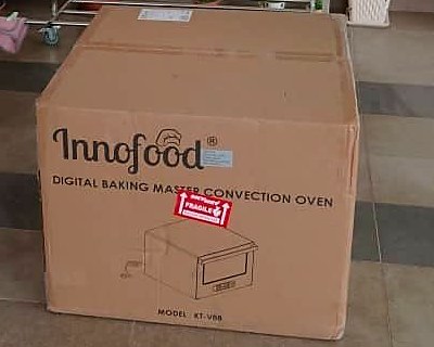 Innofood KT-V88 Digital Baking Master convection oven carton on delivery
