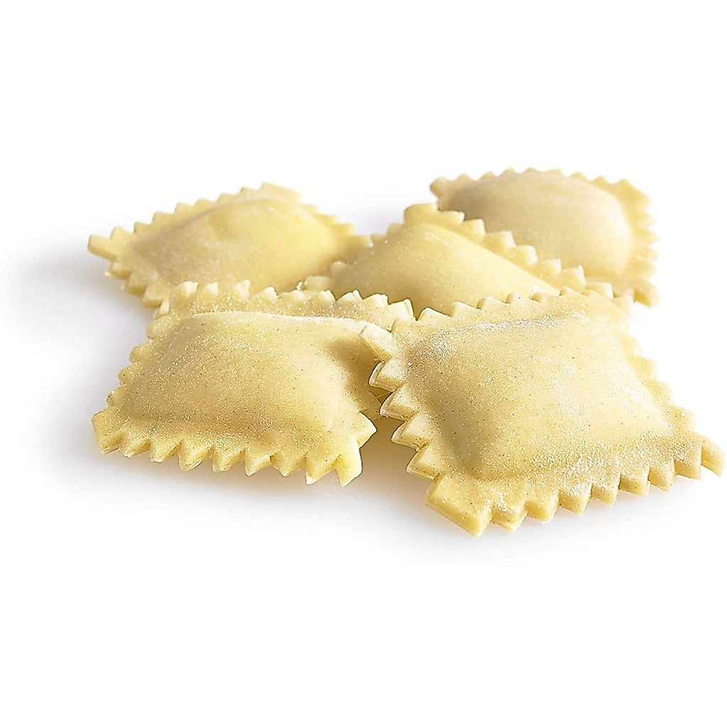 Ravioli made with the KRAV attachment