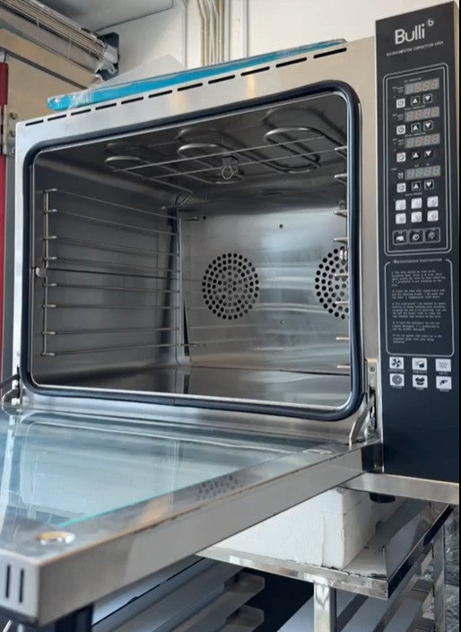 Bulli DSL-6A with door open and tray rack