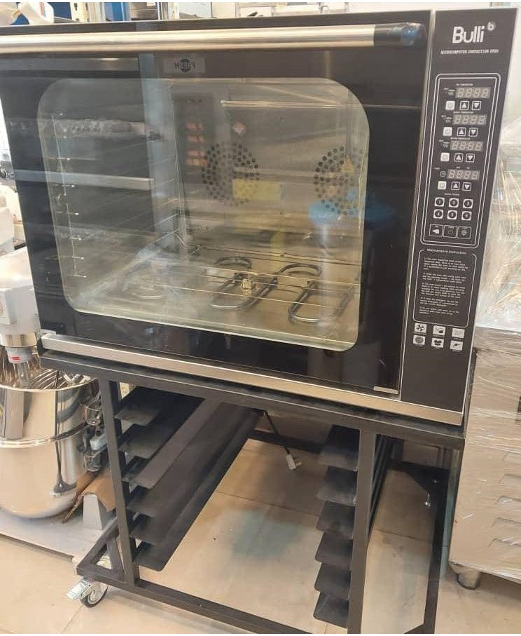 Bulli DSL-6A convection oven on stand
