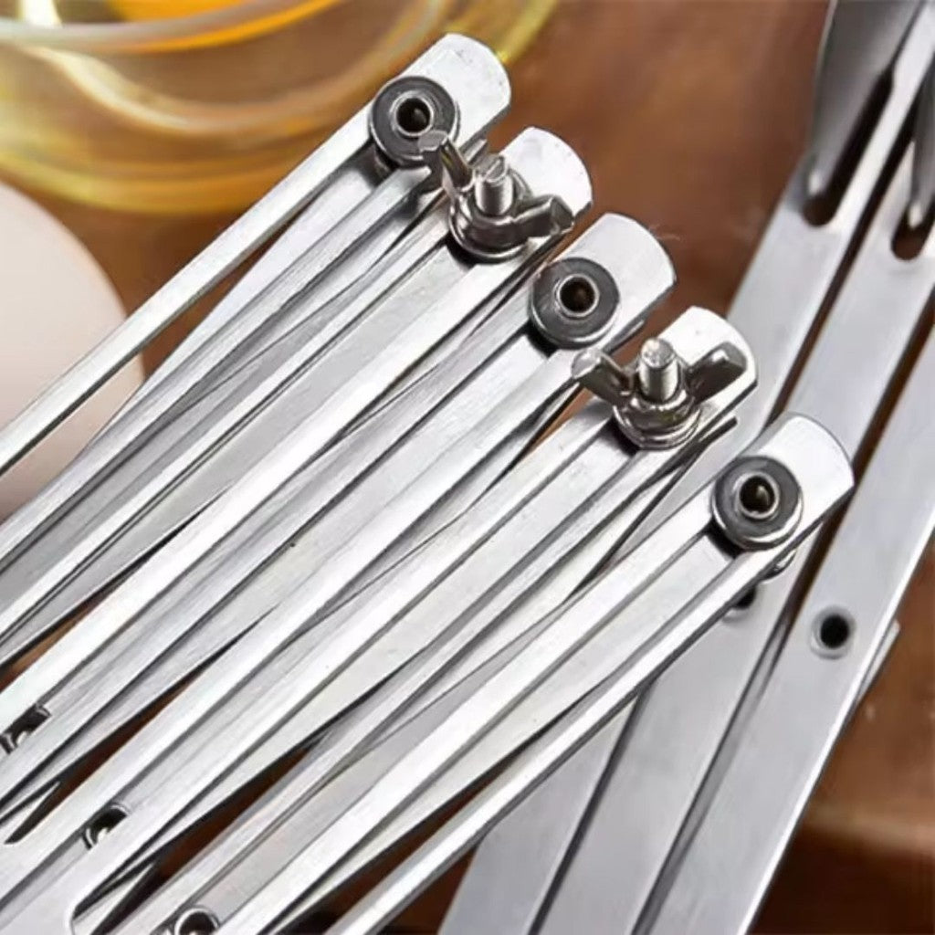 Adjustable rods and locking screws