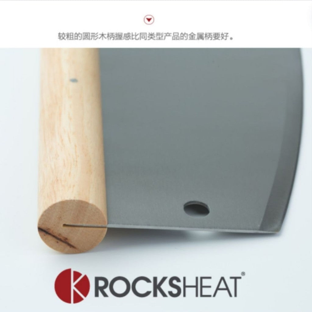 Rocksheat cutter wooden handle and blade