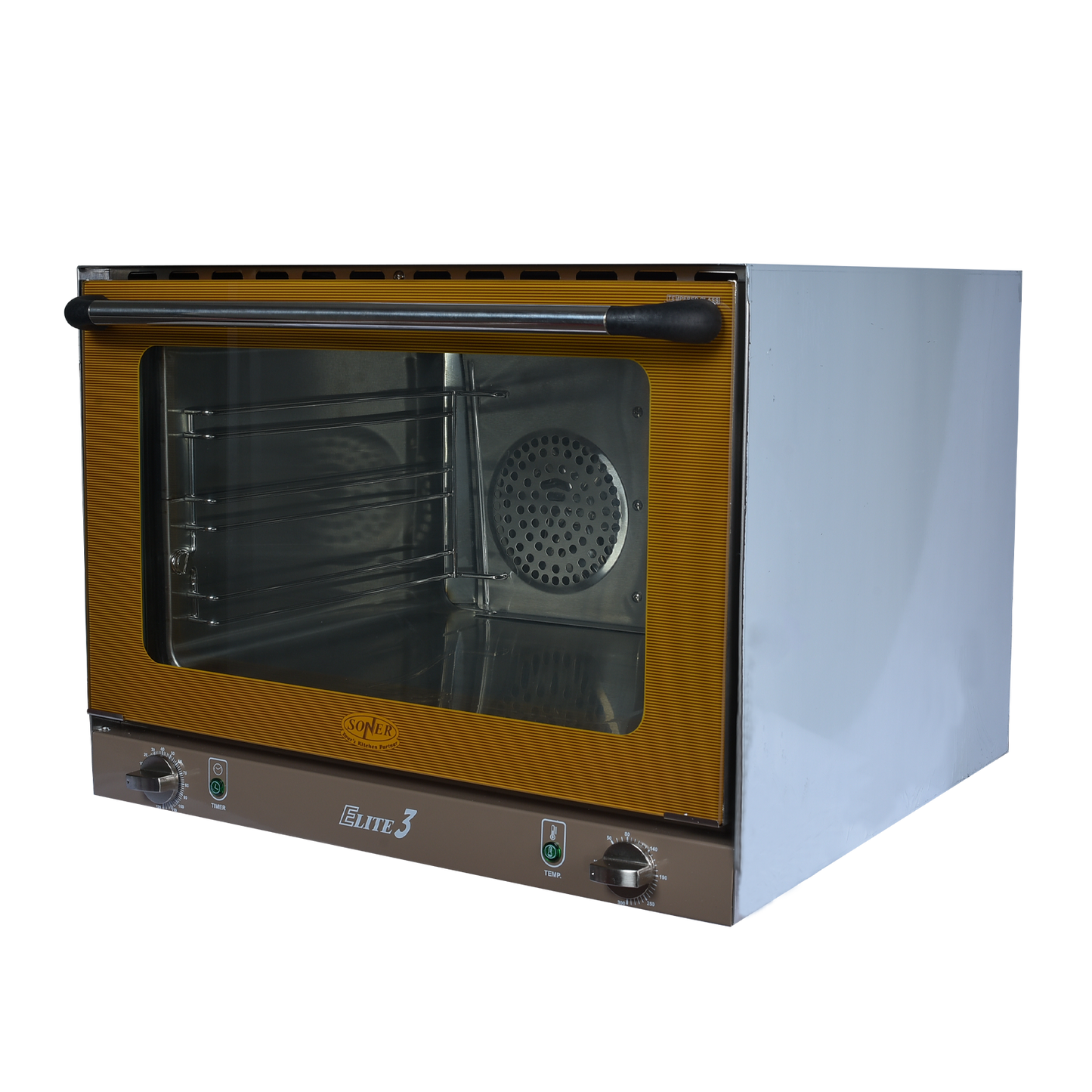 Soner Elite 3 — Electric Convection Oven, 3 Trays