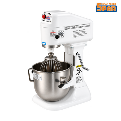 SPAR SP-800 8L planetary mixer in White on white background