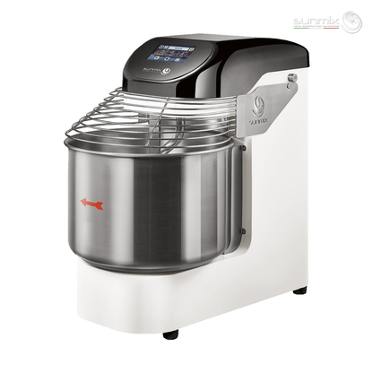Sunmix EVO20 spiral dough mixer in Bianco Puro