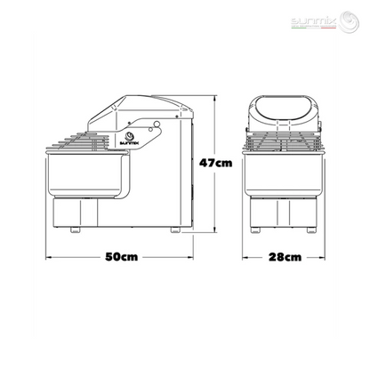 Sunmix Spiral Dough Mixer EVO6 — image 8