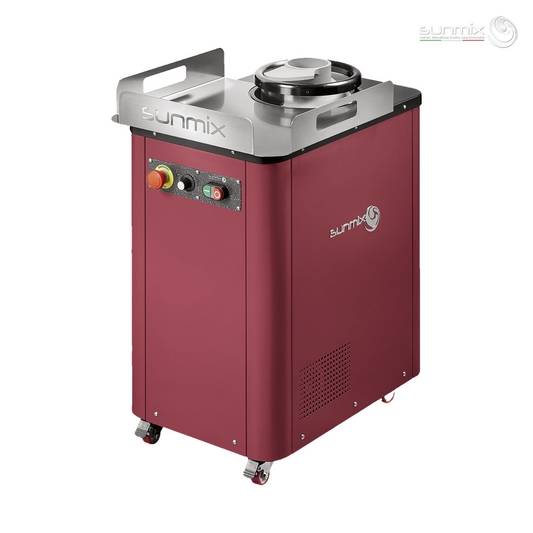 Sunmix Dough Rounder MOON 300 in Rosso Rubino