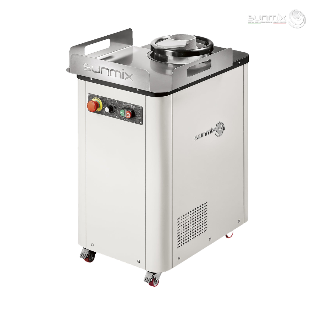 Sunmix Dough Rounder MOON 300 in Bianco Puro