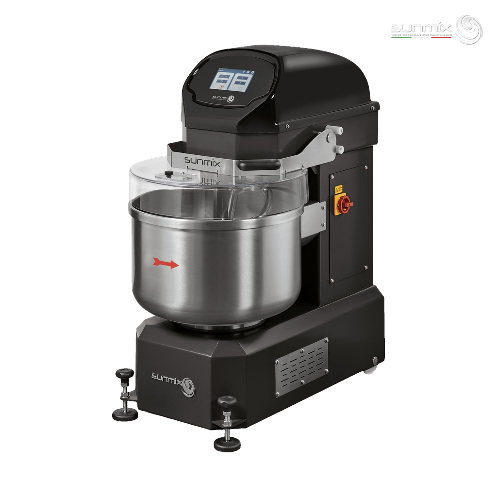 Sunmix QUEEN 160-2 spiral dough mixer in Nero Profondo