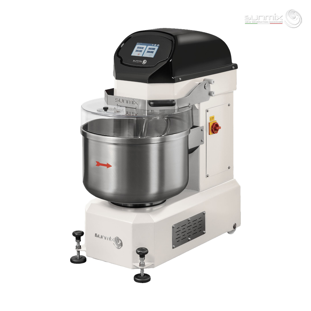 Sunmix QUEEN 250-2 spiral dough mixer in Bianco Puro