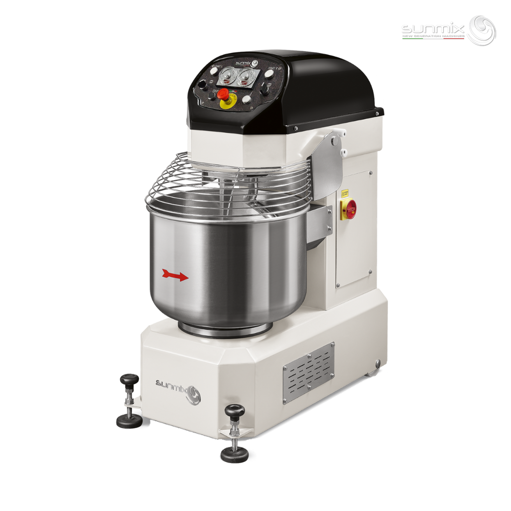 Sunmix SUN60 CL spiral dough mixer in Bianco Puro