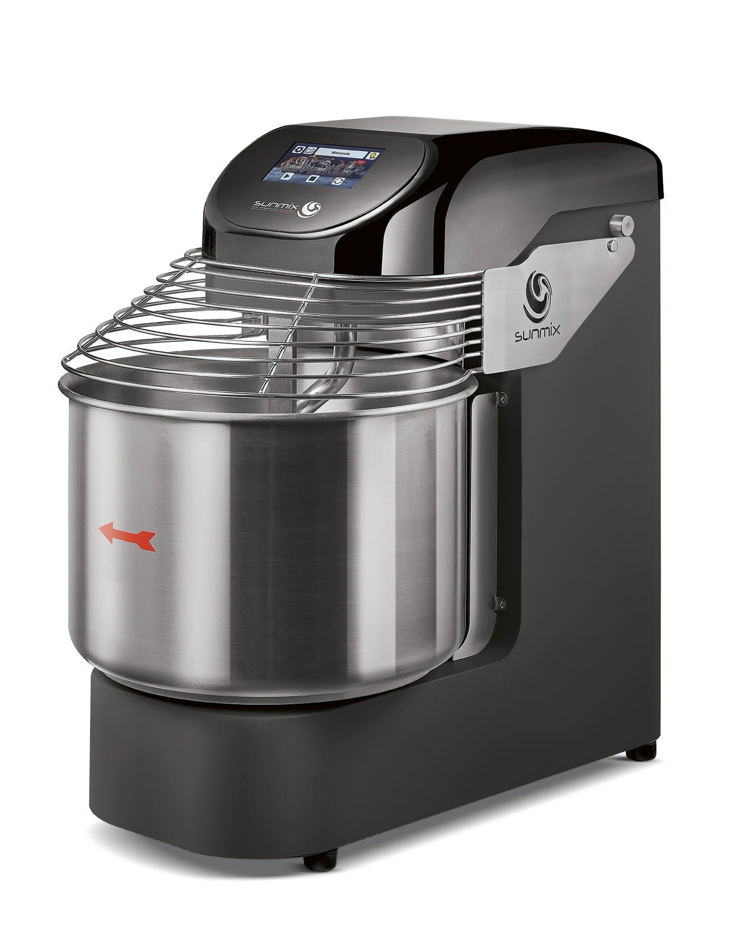 Sunmix EVO20 spiral dough mixer in Nero Profondo
