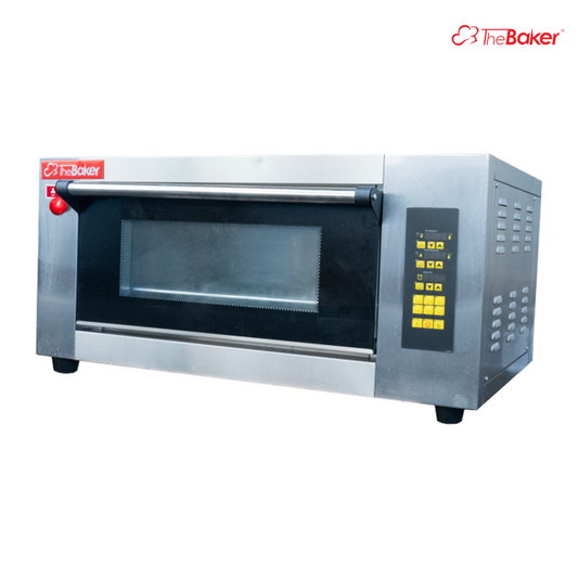 The Baker Gas Digital Deck Oven D1/1P (Stainless Steel) cover