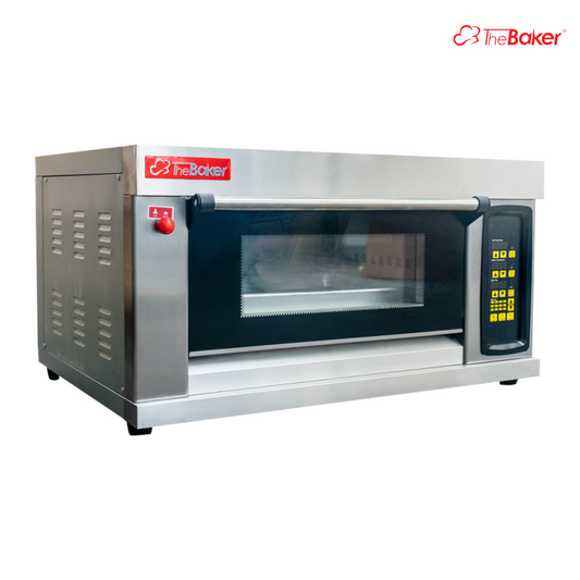 The Baker Gas Digital Deck Oven D1/2P (Stainless Steel) cover