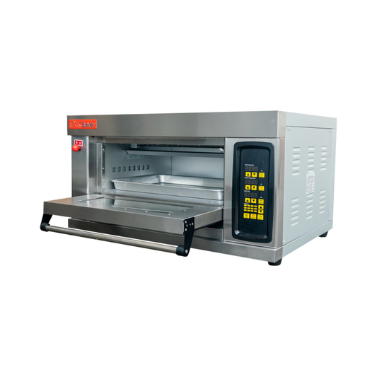 The Baker Gas Digital Deck Oven D1/2P (Stainless Steel)