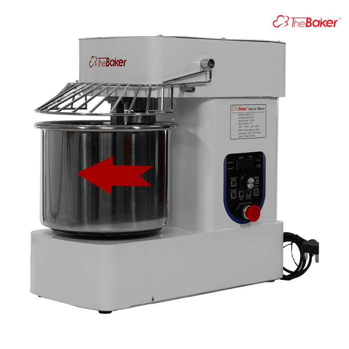 The Baker Inverter Spiral Mixer SMES-10 (10L)