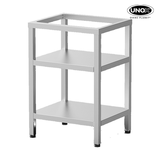Unox Multifunctional support ideal for storing trays safely and place HOT VACUUM at the perfect height to work. XUC146.