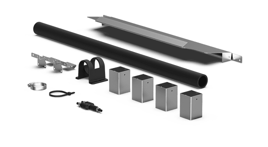 Unox This kit includes everything you need to install and stack two electric ovens. XC651.