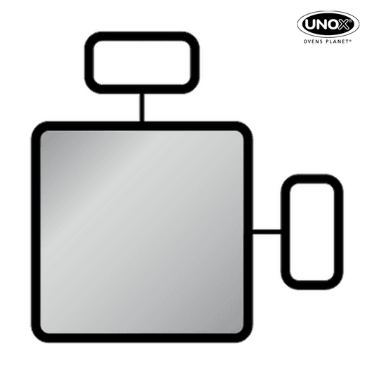 Unox Connection for buzzers or external visual status indicators for end cooking/pre-heating. XEC017.