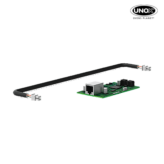 Unox It allows you to connect to connect the oven to the internet via cable XEC023.