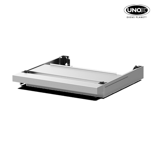 Unox It includes all the necessary parts for the correct installation of two stacked gas ovens. XEDQA-0011-G.